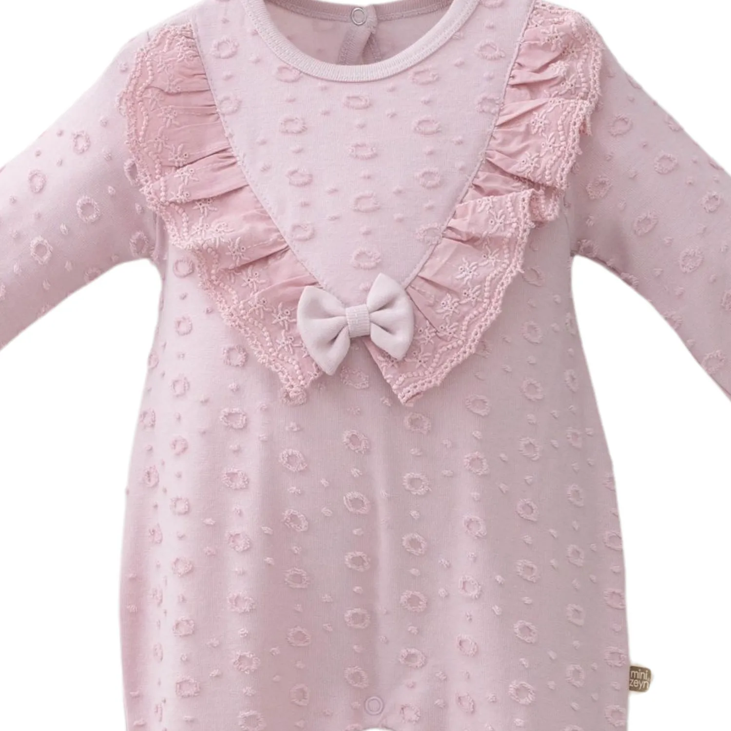 Frilly Bow Girls Pajama Set