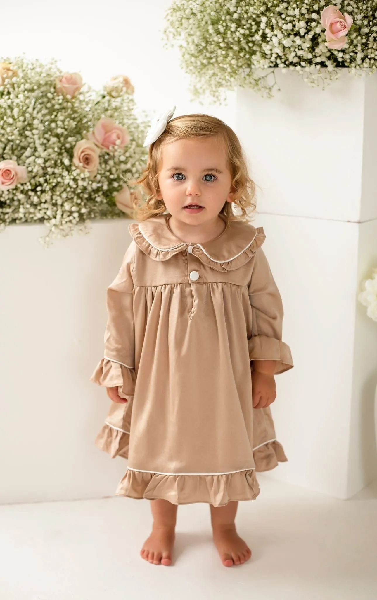 Girls Pearl Nightdress