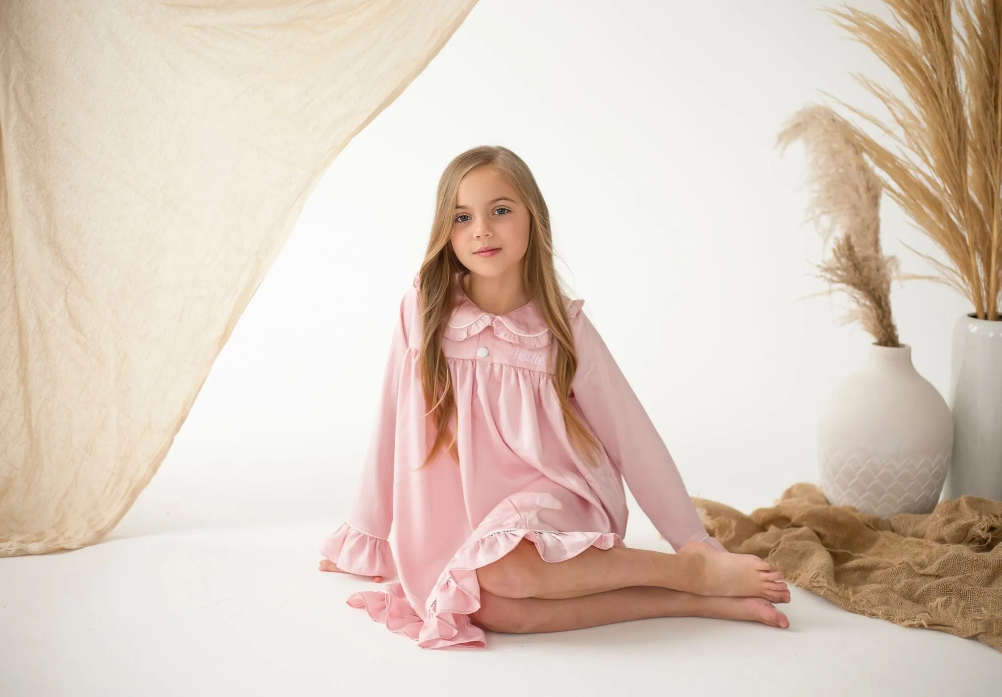 Girls Pearl Nightdress