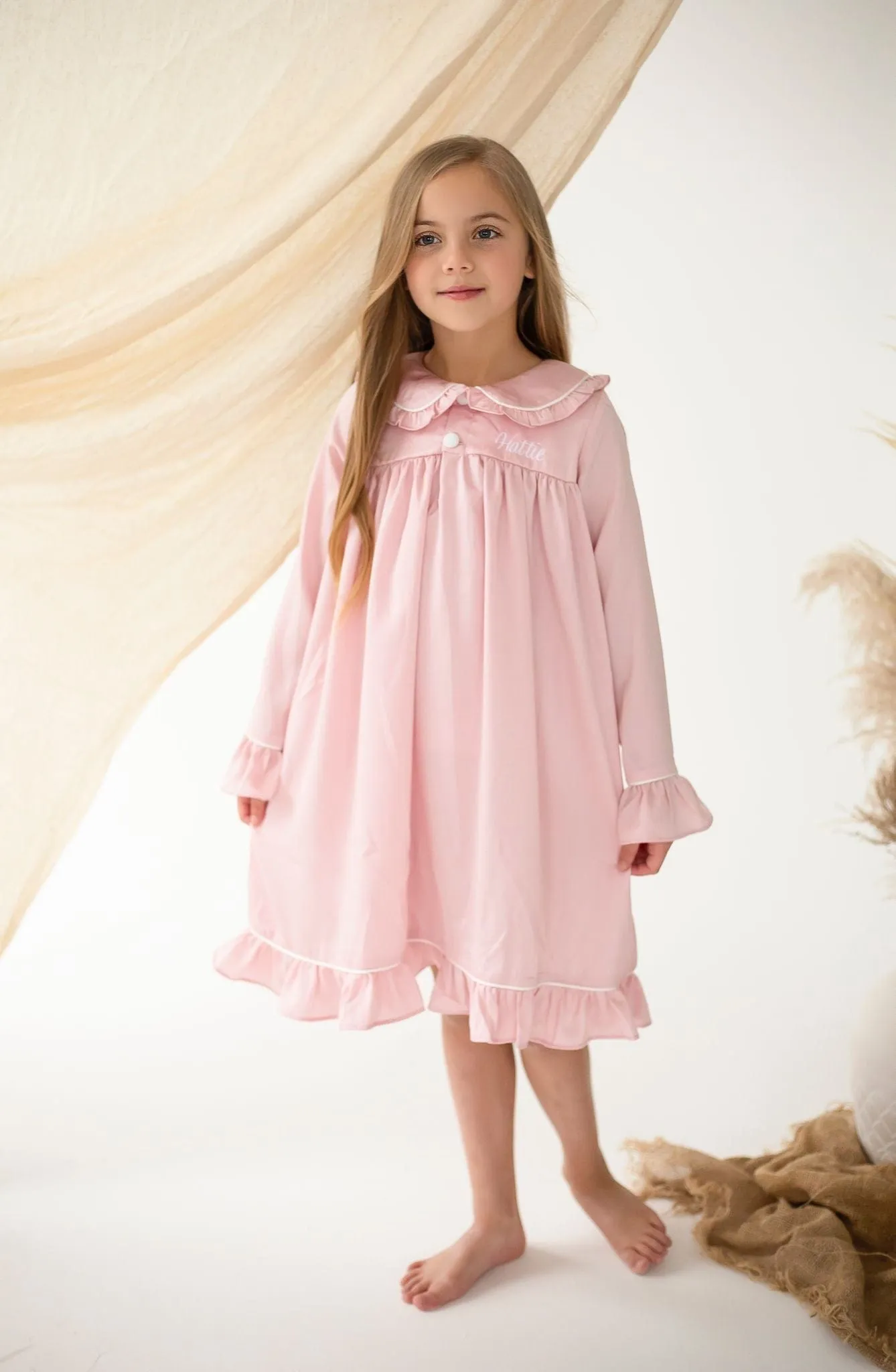 Girls Pearl Nightdress