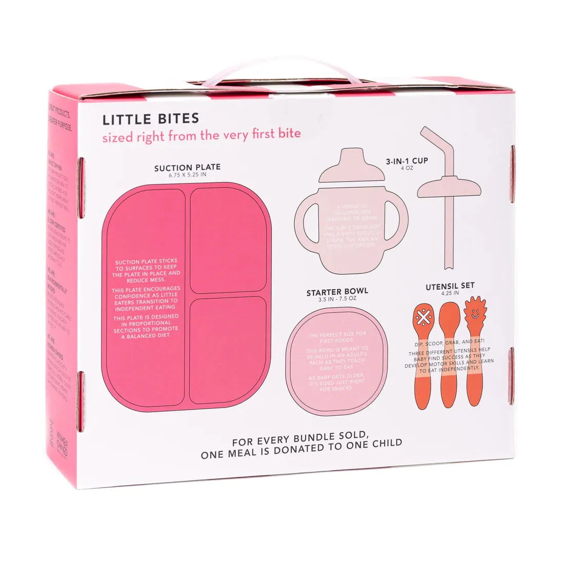 Greige Baby Little Bites Set