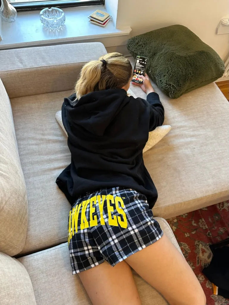 Hawkeyes Flannel Boxers