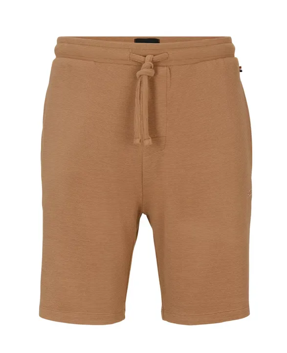 Hugo Boss Rib Shorts Beige 50509326-260