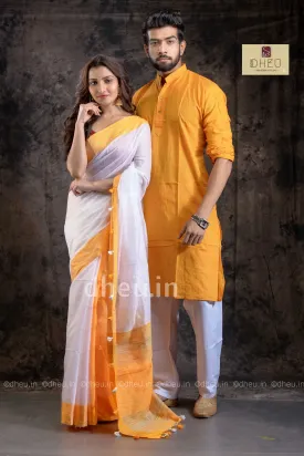 Jab Harry Met Sejal- Handloom Couple Set