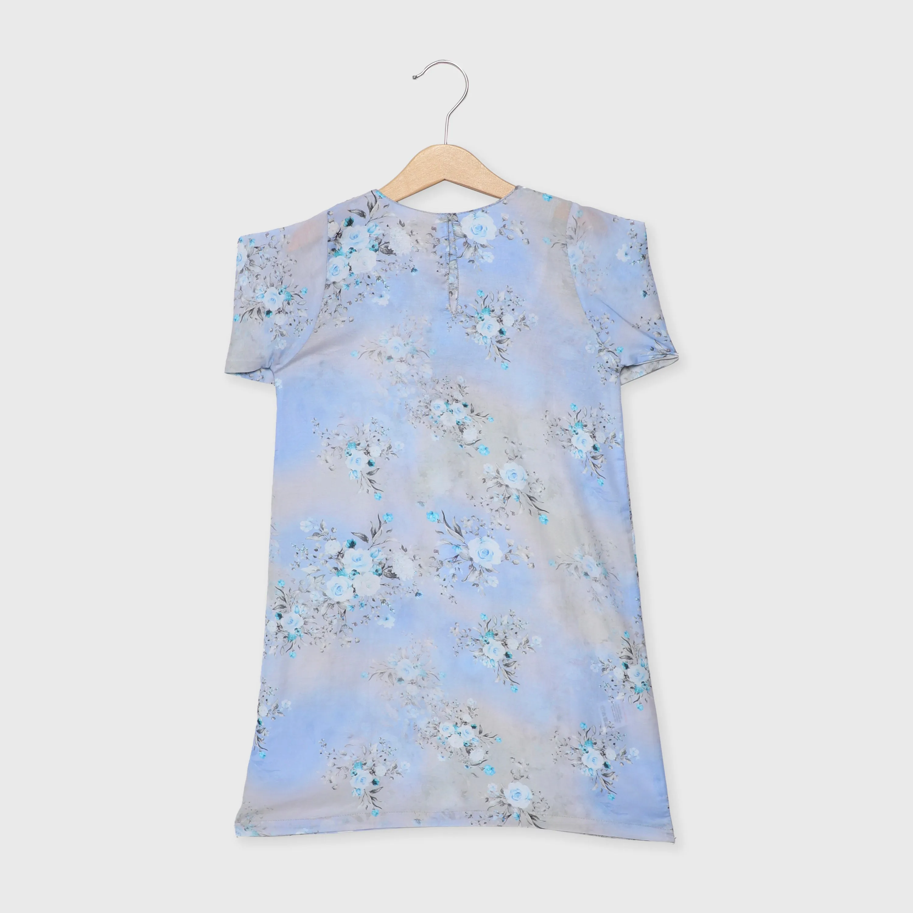 Jalabiya - Ferns and Petals Collection - Blue