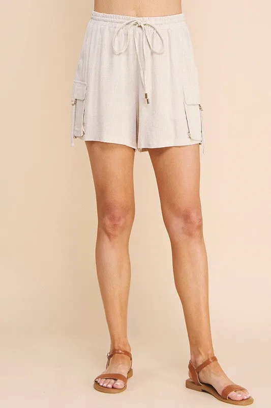 Keelee Linen Shorts