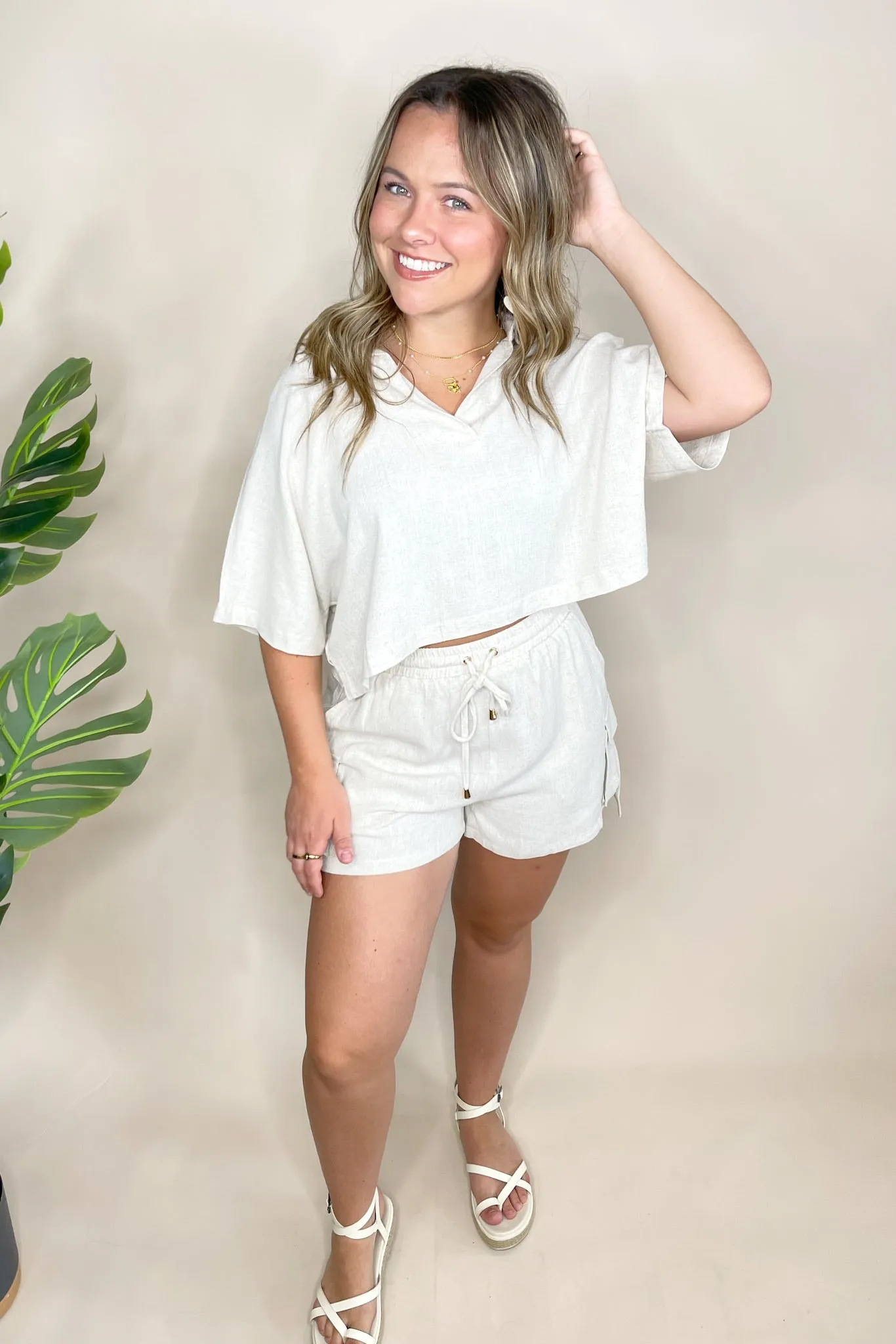 Keelee Linen Shorts