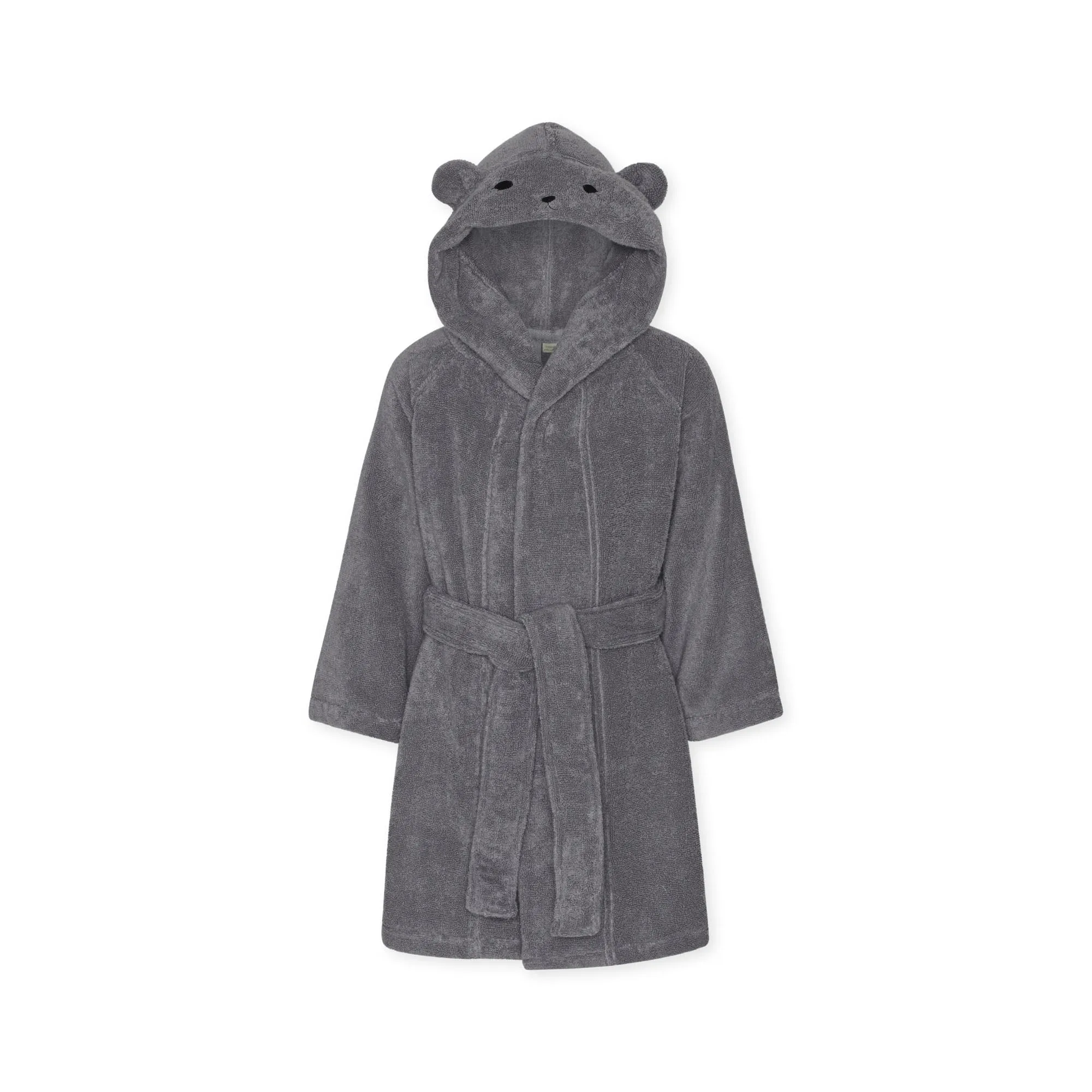 Konges Slojd - Terry Bathrobe Animal - Blue Bear