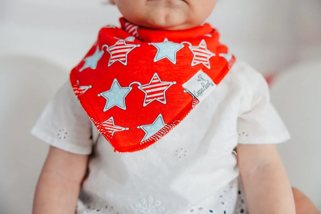 Liberty Bandana Bib Set