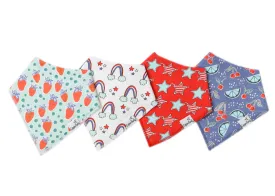 Liberty Bandana Bib Set