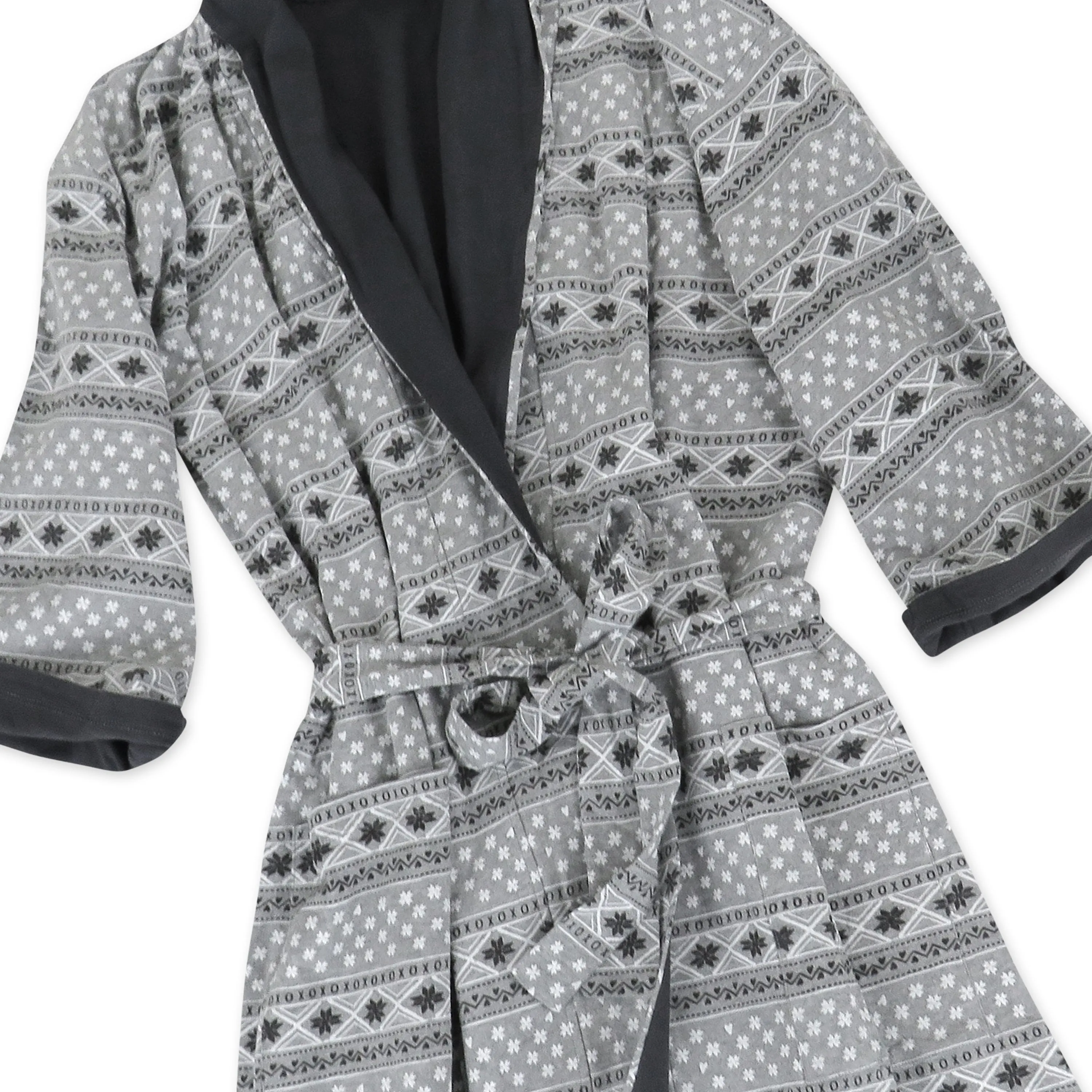 Lounge Life Comfy Adult Reversible Bathrobe