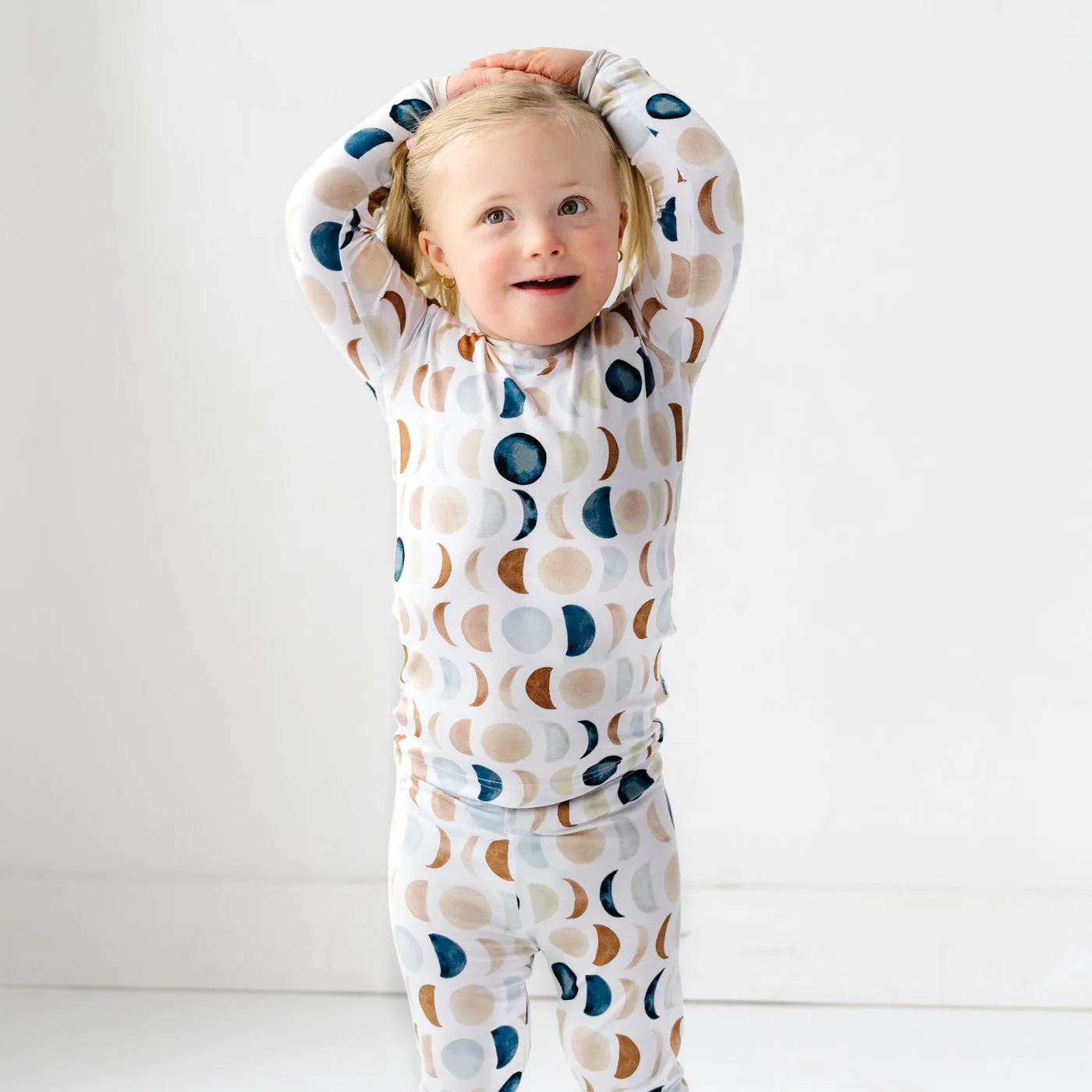 Luna Neutral Two-Piece Pajama Set