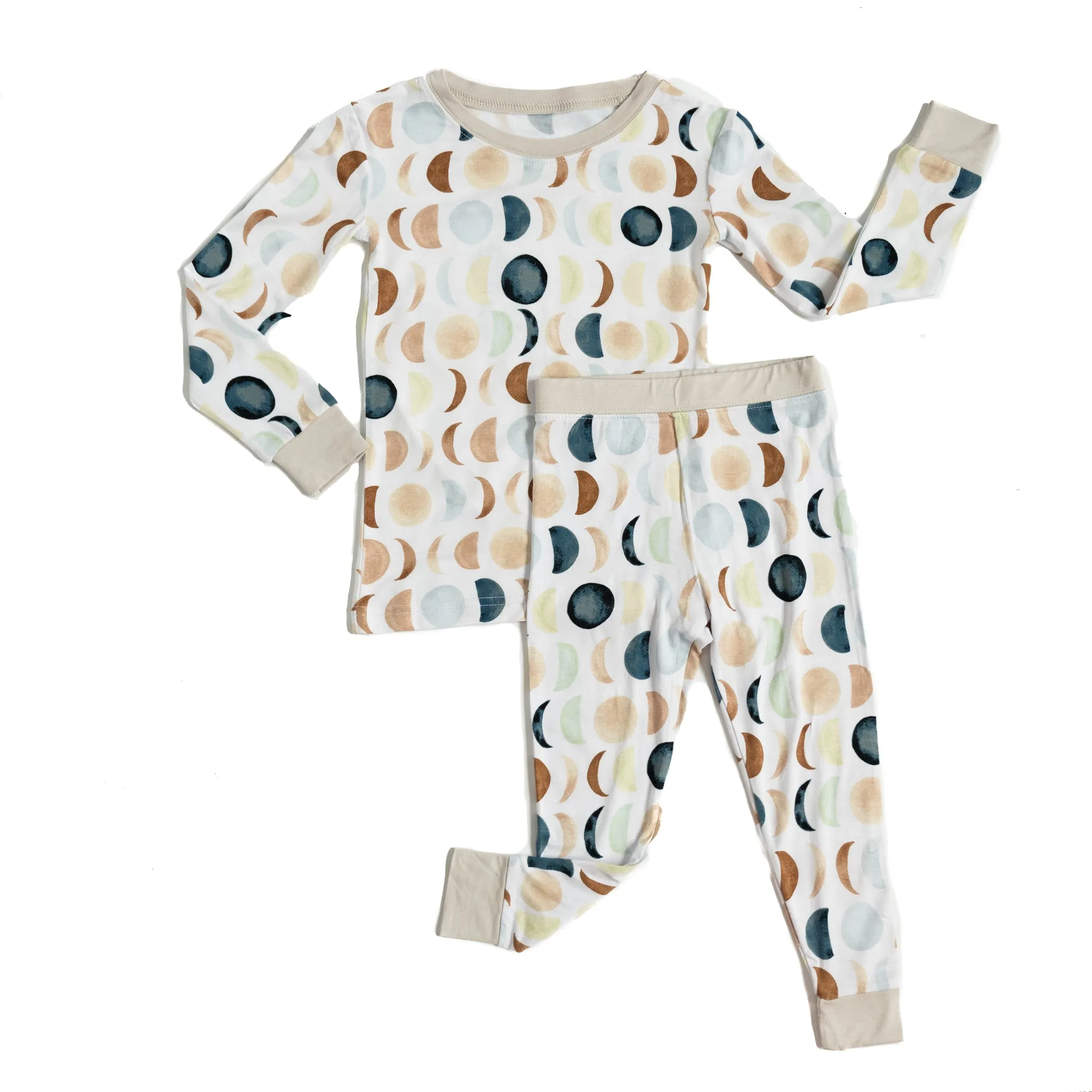 Luna Neutral Two-Piece Pajama Set