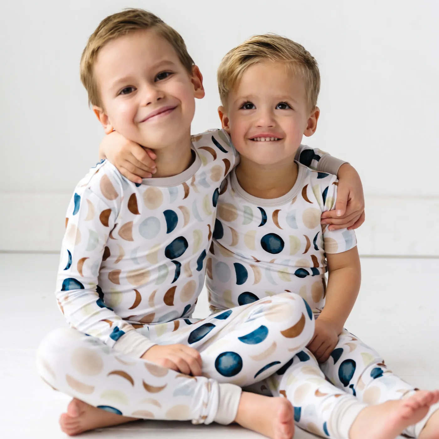 Luna Neutral Two-Piece Pajama Set