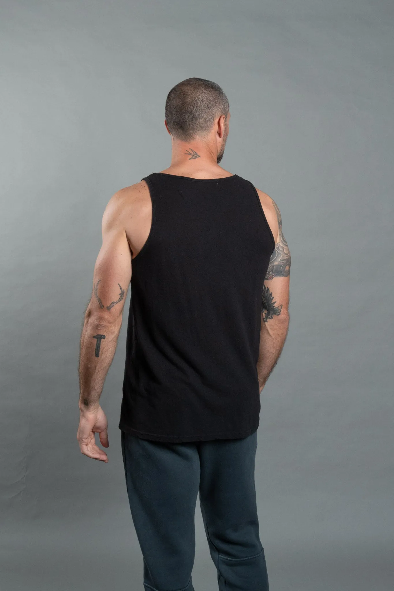 Men's Cotton Linen Tank