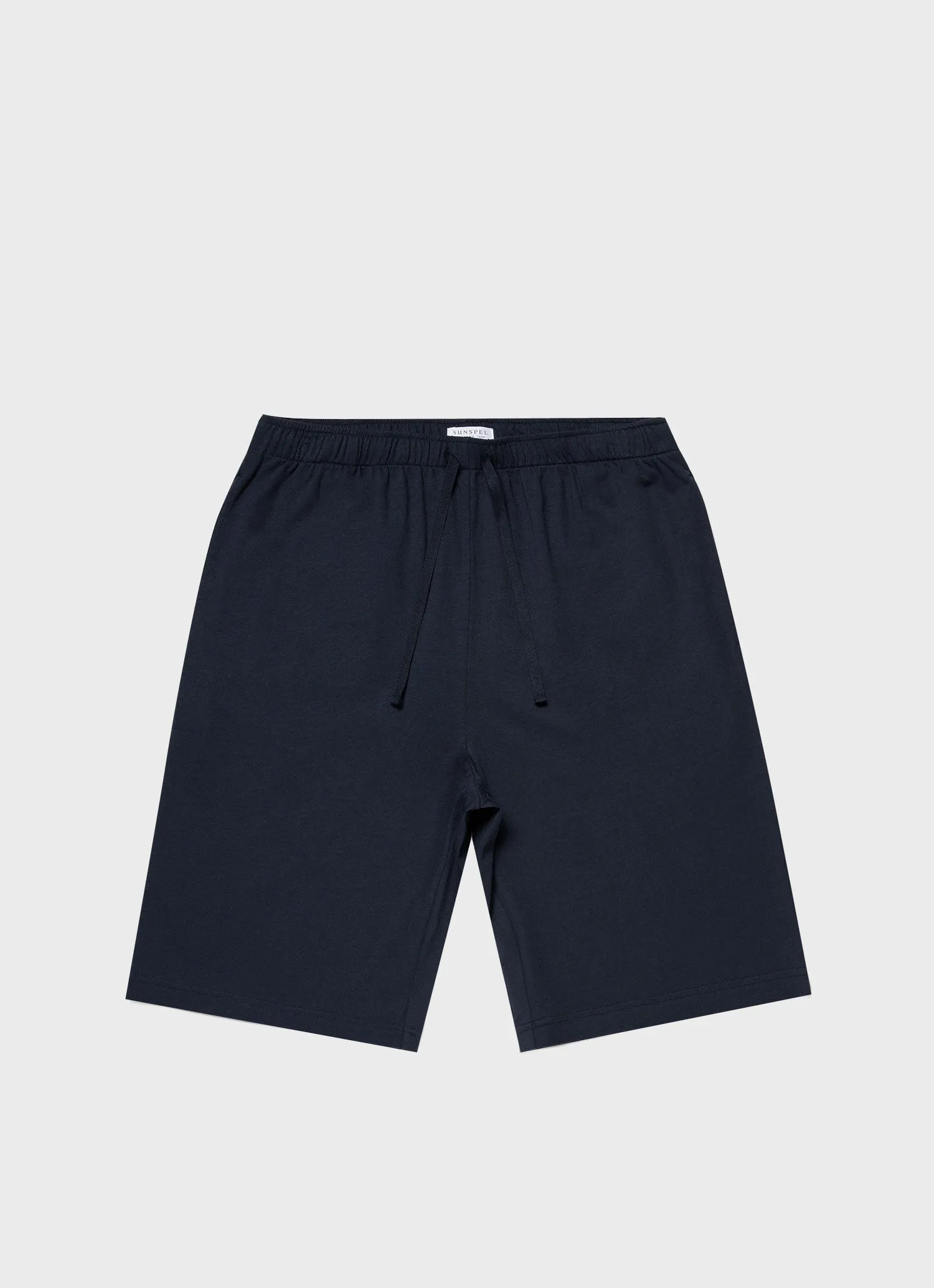 Men's Cotton Modal Lounge Shorts in Navy