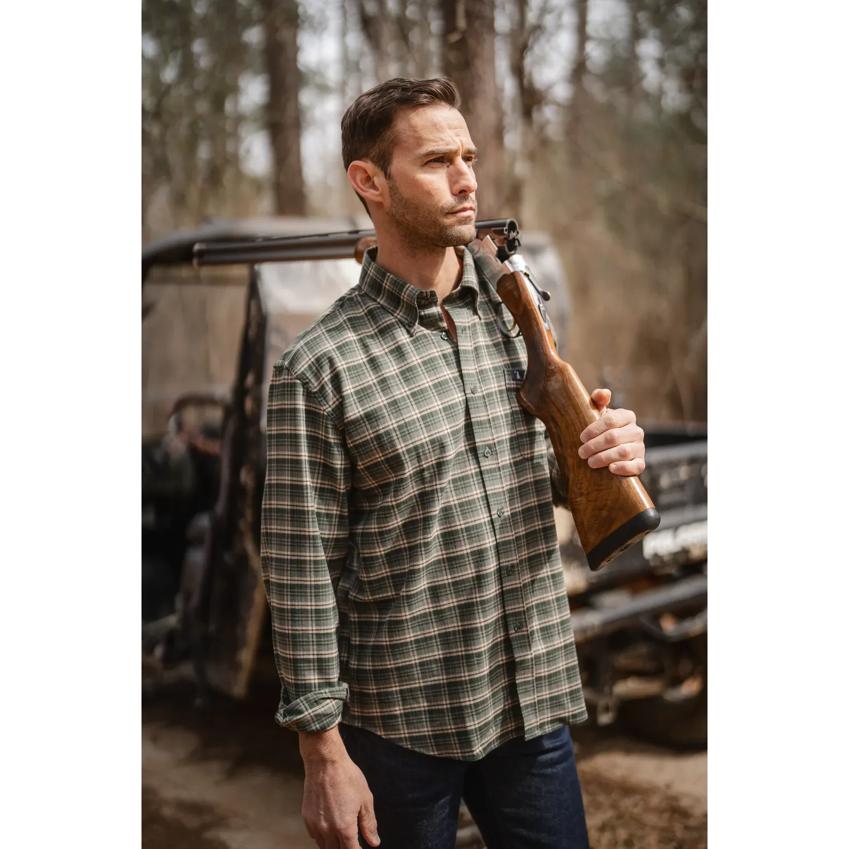 MEN'S GARDNER STRETCH FLANNEL