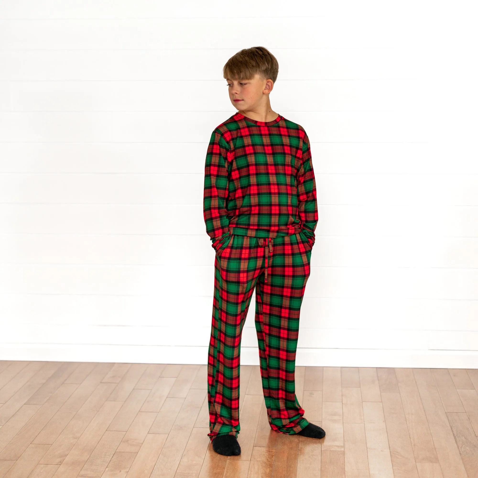 MEN'S PAJAMA SET- Classic Tartan