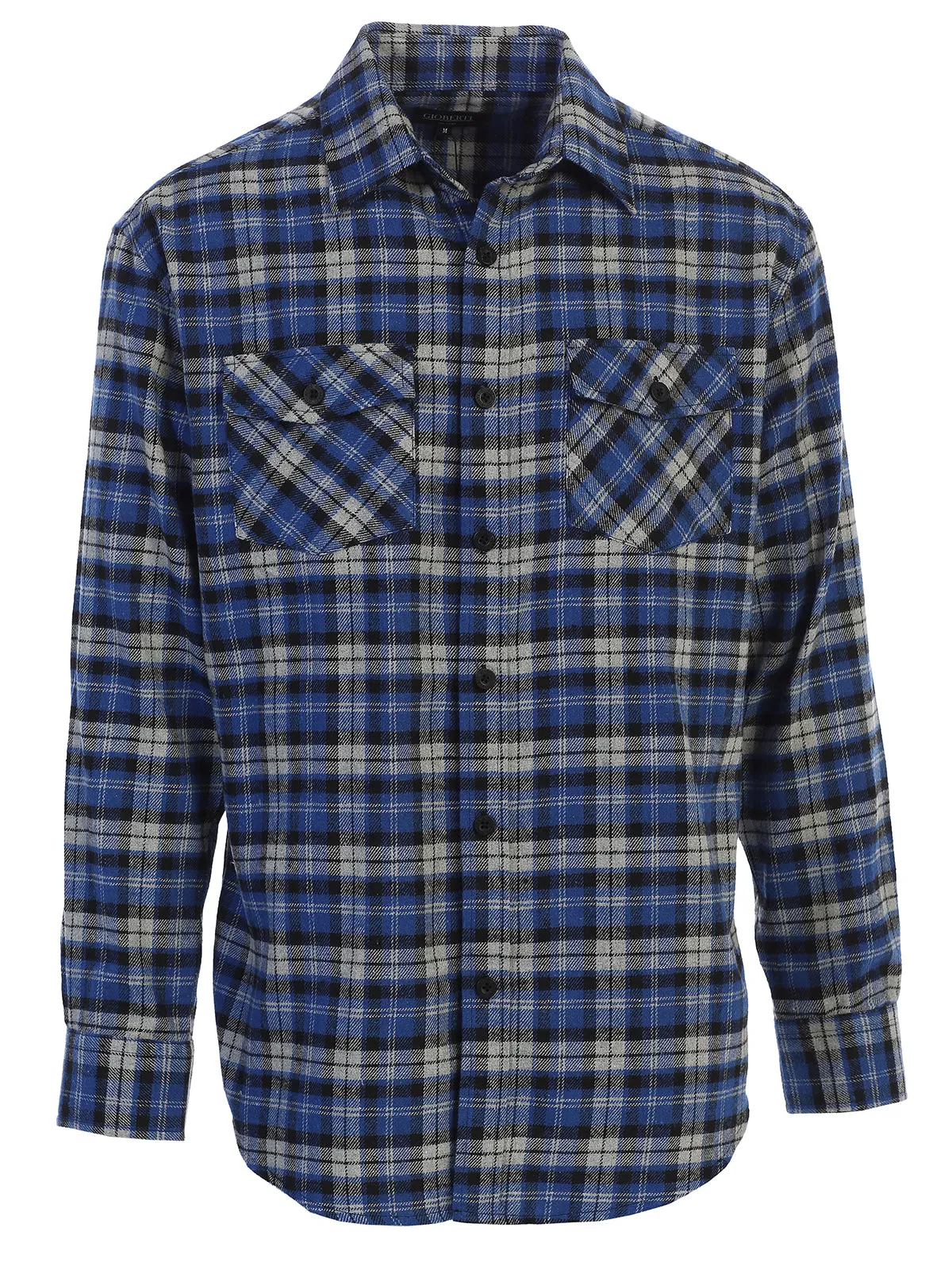 Men's Plaid Flannel Shirt, Size XXL