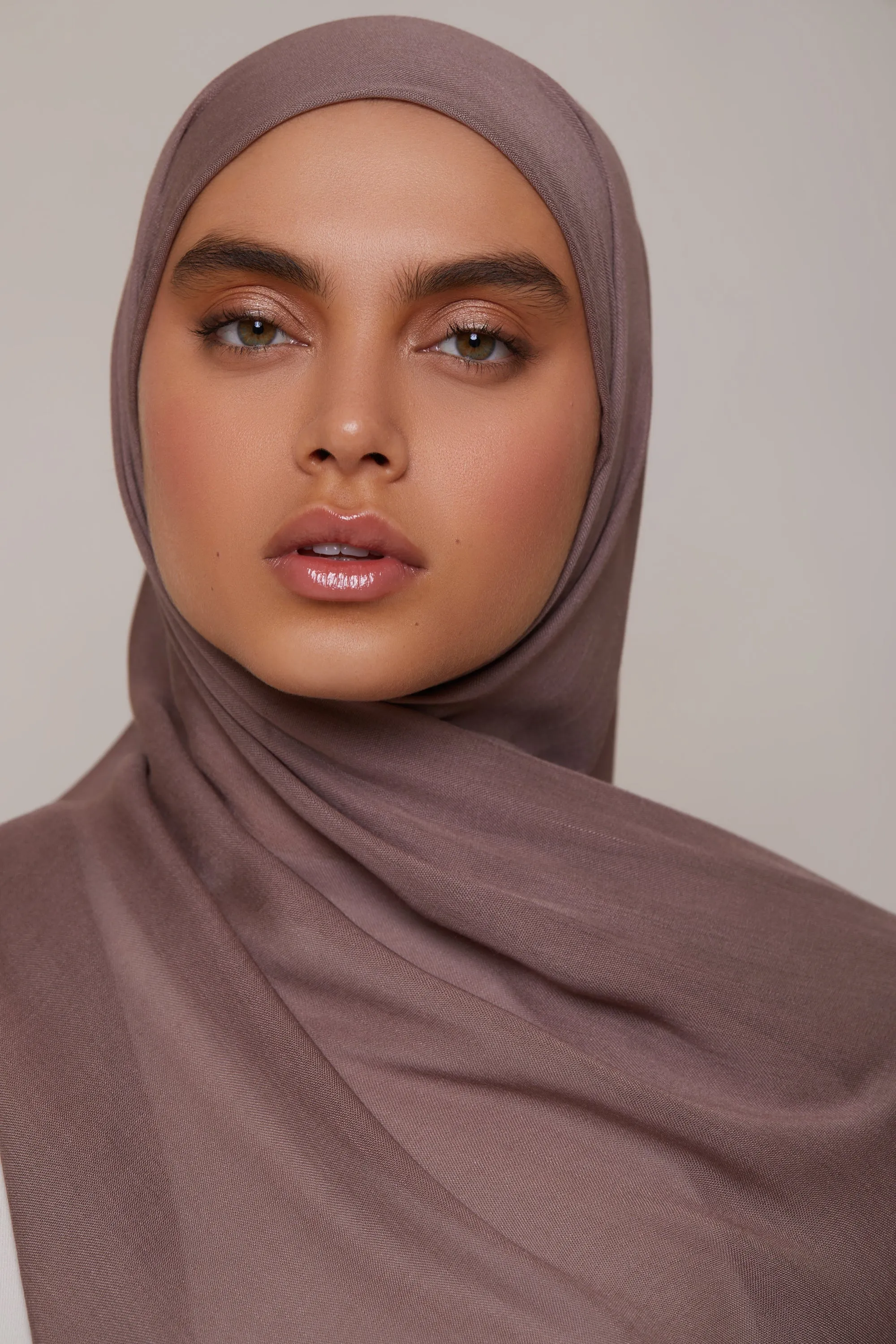 Modal Hijab - Deep Taupe