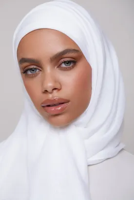 Modal Hijab - White