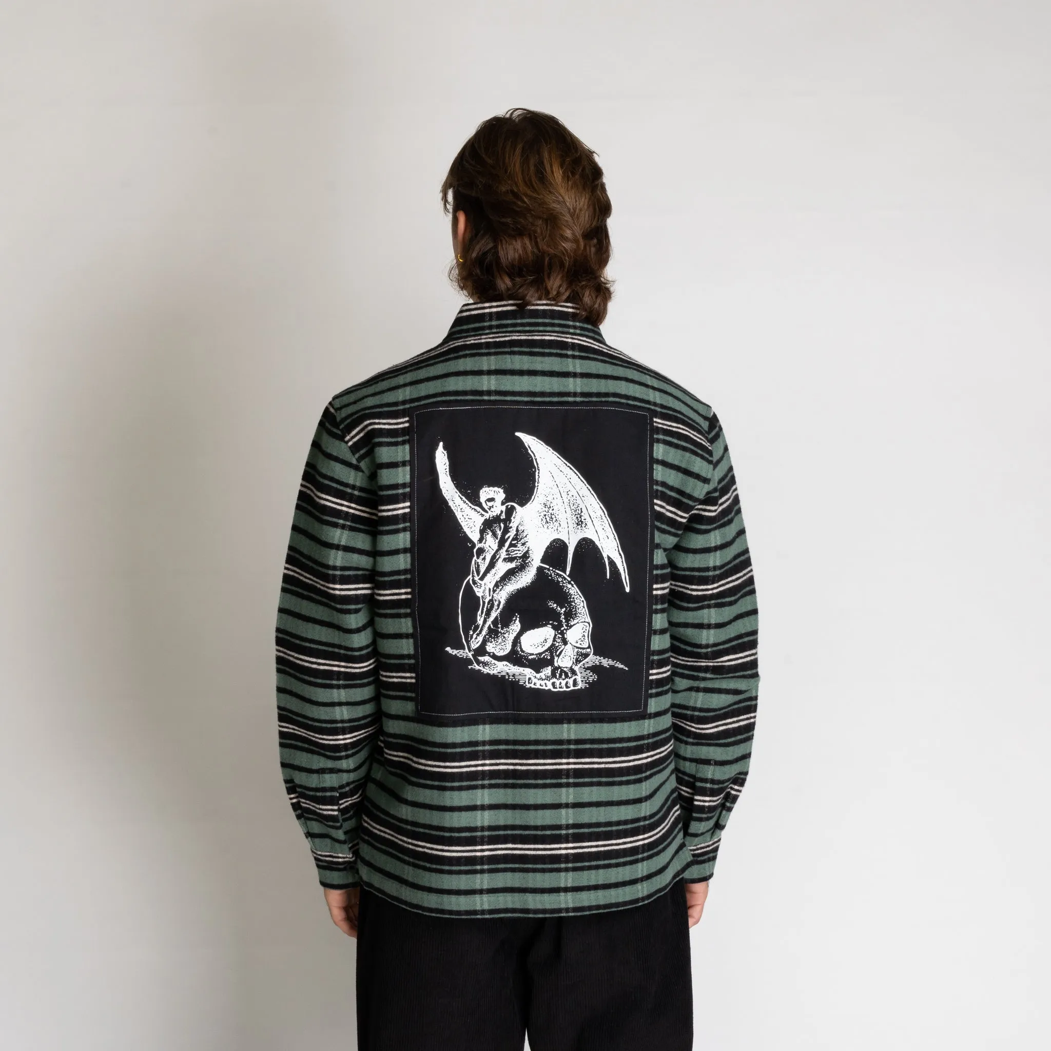 Nimbus Heavyweight Flannel Shirt - Duck Green