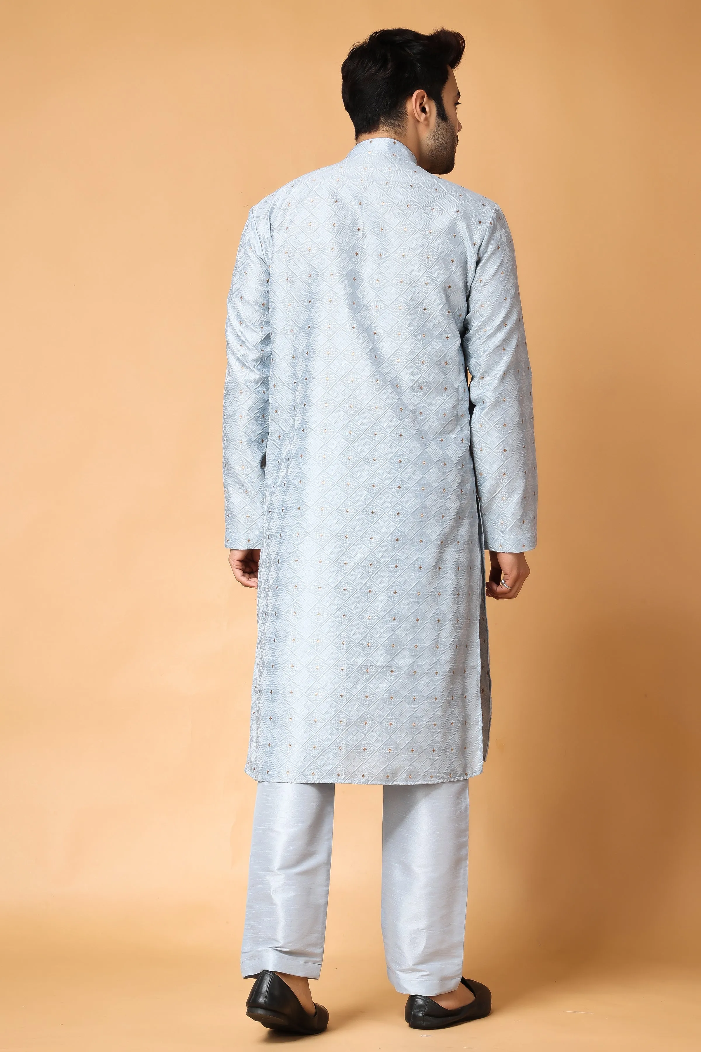 North Star Jacquard Kurta Pajama