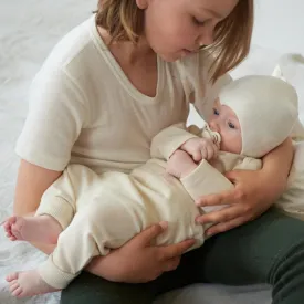 Organic Silk Baby Bonnet