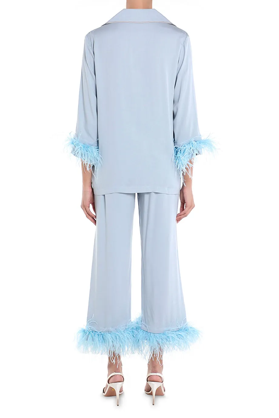 Party Pajama Set with Feathers