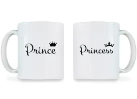 Prince & Princess - Couple Coffee Mugs