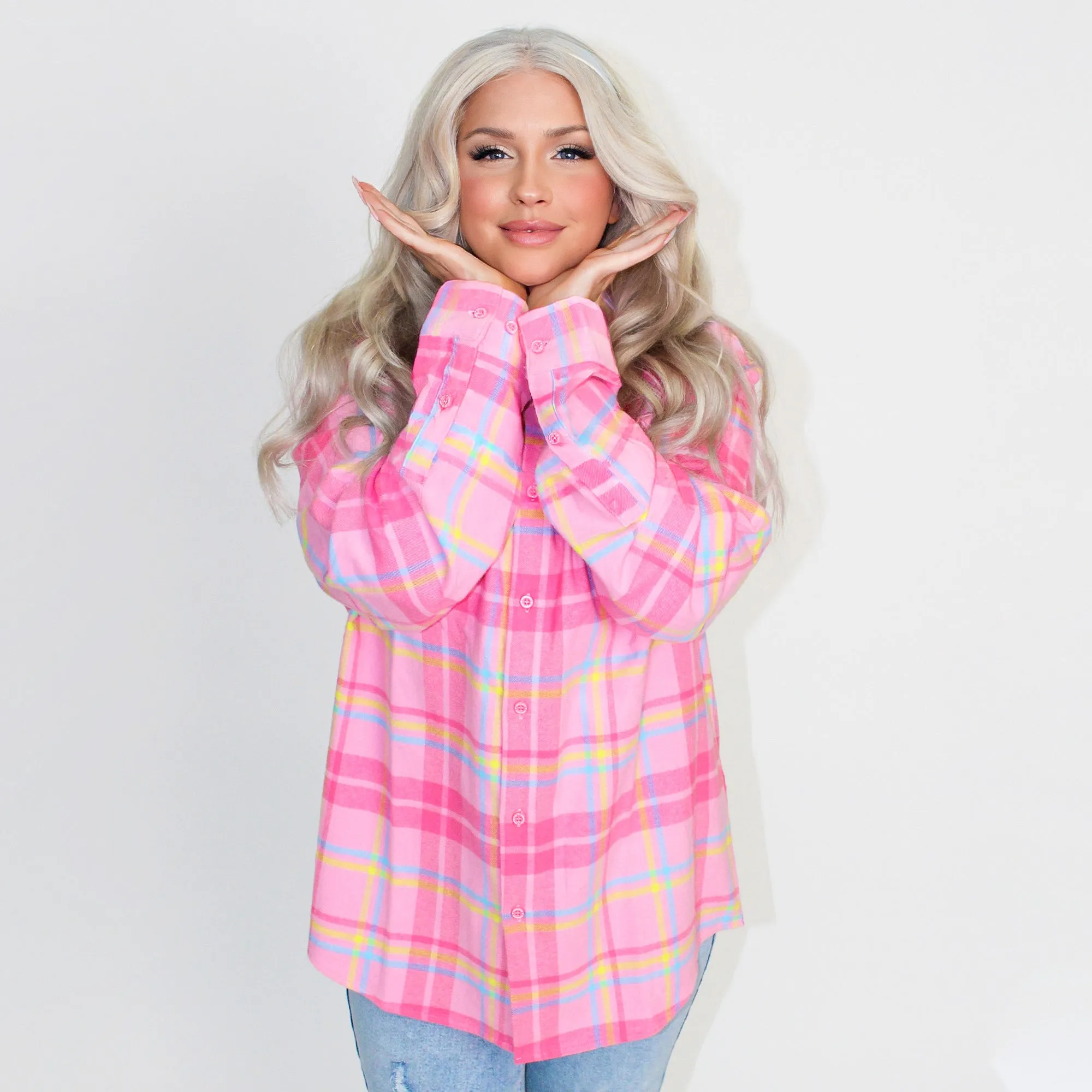 Princess Peach Flannel