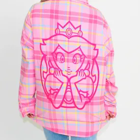 Princess Peach Flannel