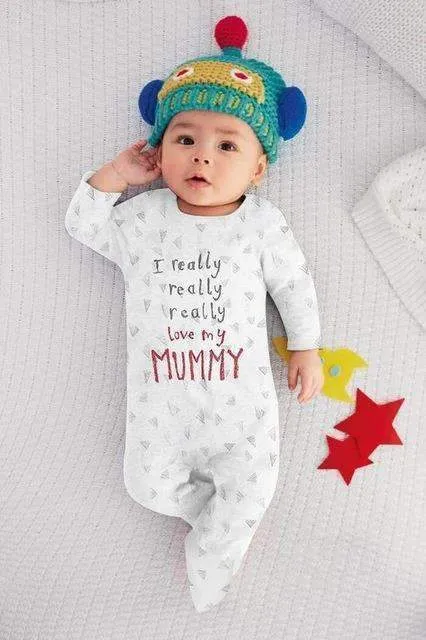 "I Heart Mommy/Daddy" Baby Romper