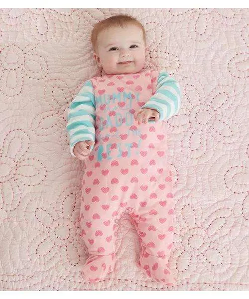 "I Heart Mommy/Daddy" Baby Romper