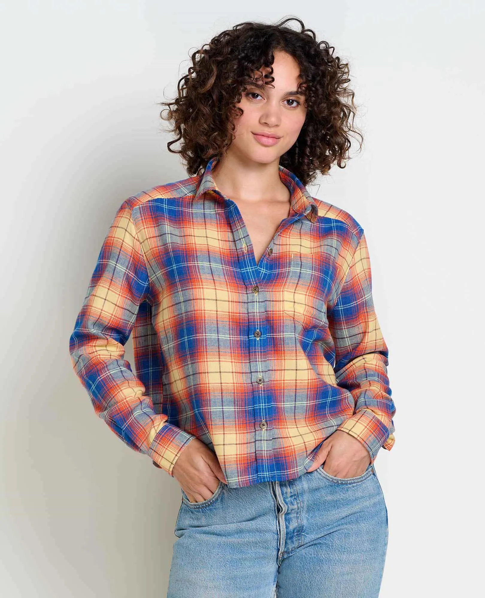 Re-Form Flannel Boxy Shirt