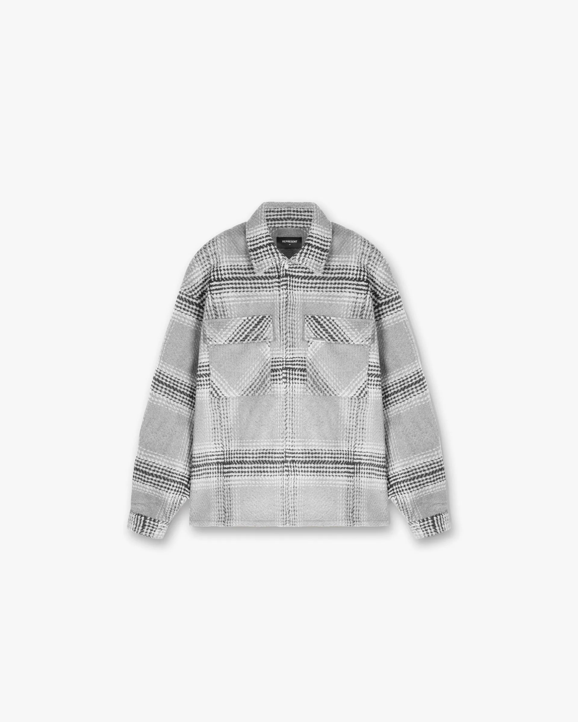 Represent Flannel Shirt - Grey Check