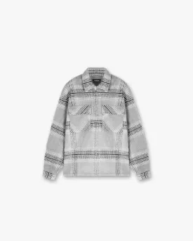 Represent Flannel Shirt - Grey Check