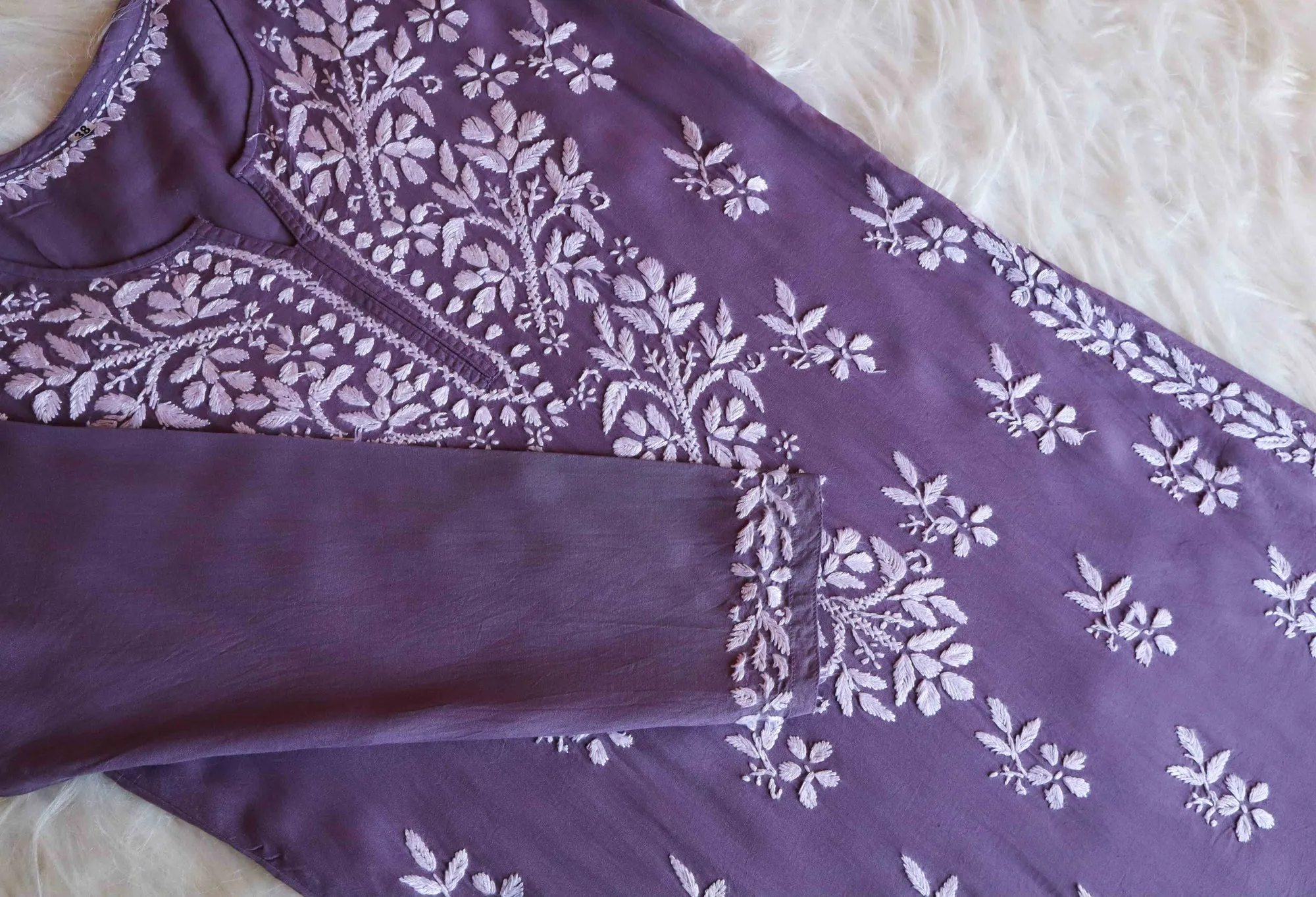 Ritu Modal Chikankari Gharara Set