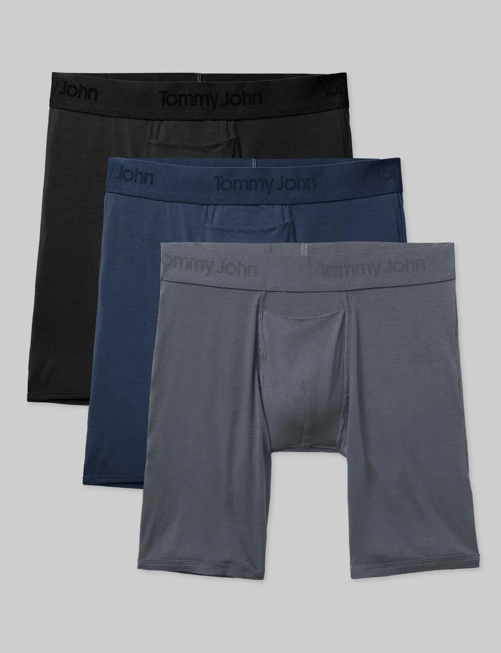 Second Skin Boxer Brief 8" (3-Pack)