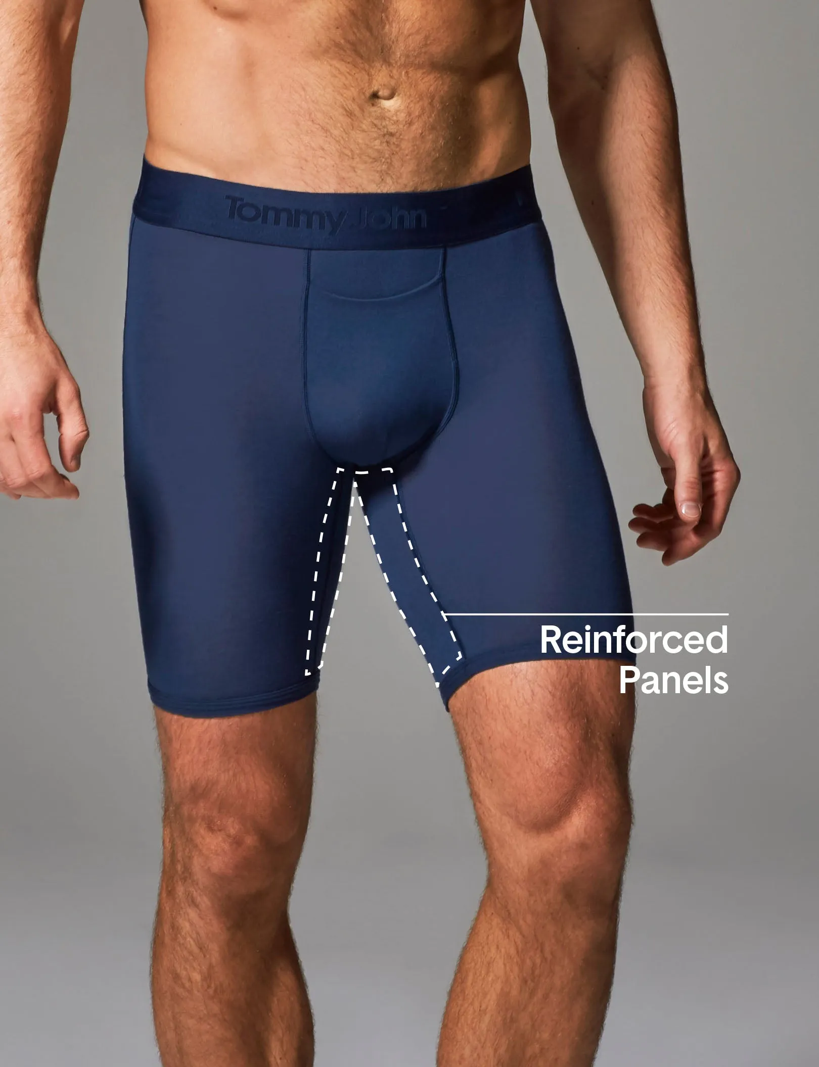 Second Skin Boxer Brief 8" (3-Pack)