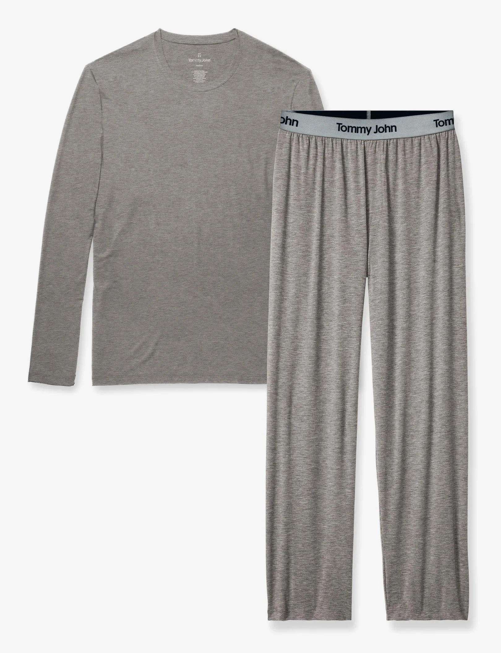 Second Skin Long Sleeve Pajama Tee & Pant Set