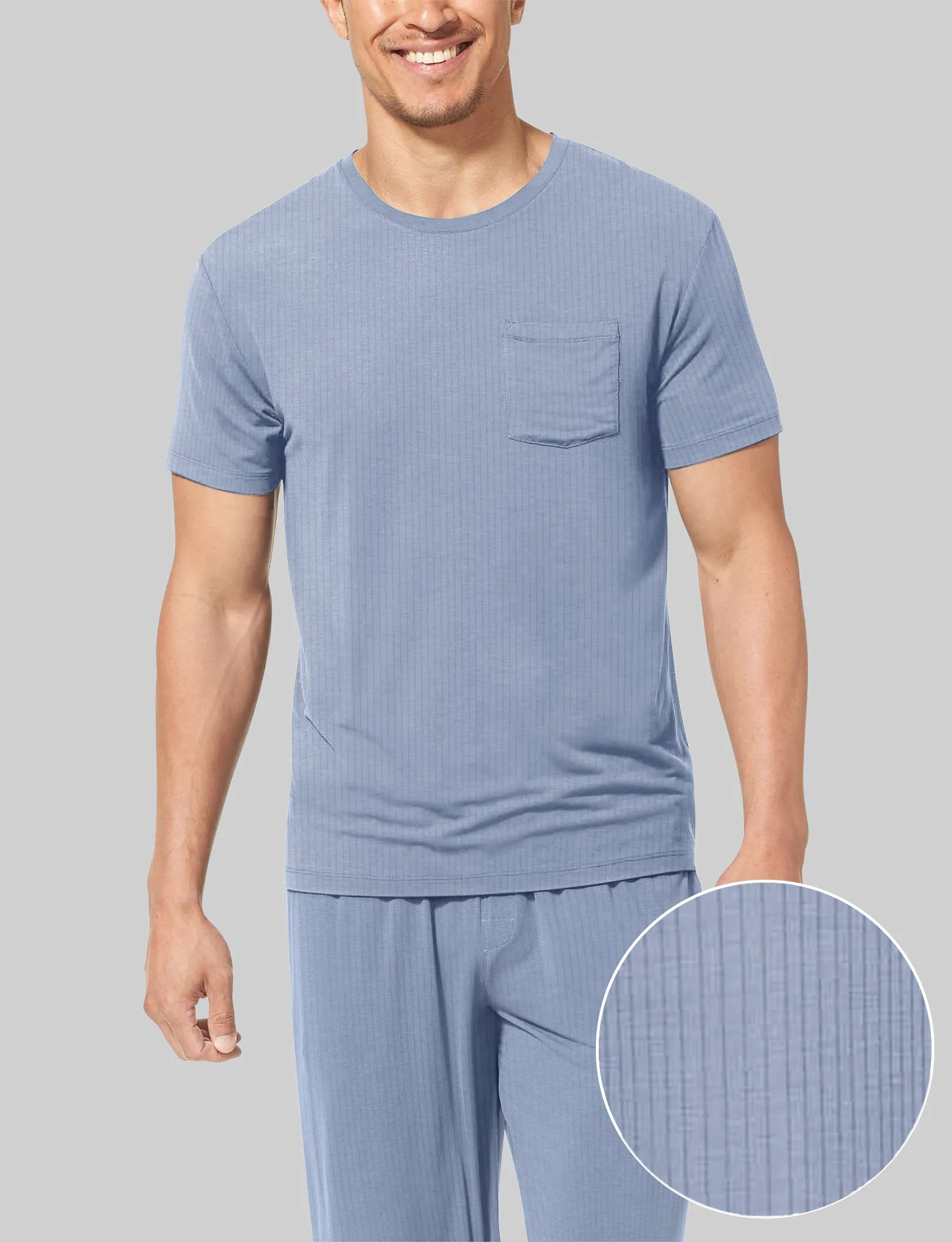 Second Skin Luxe Rib Pajama Tee