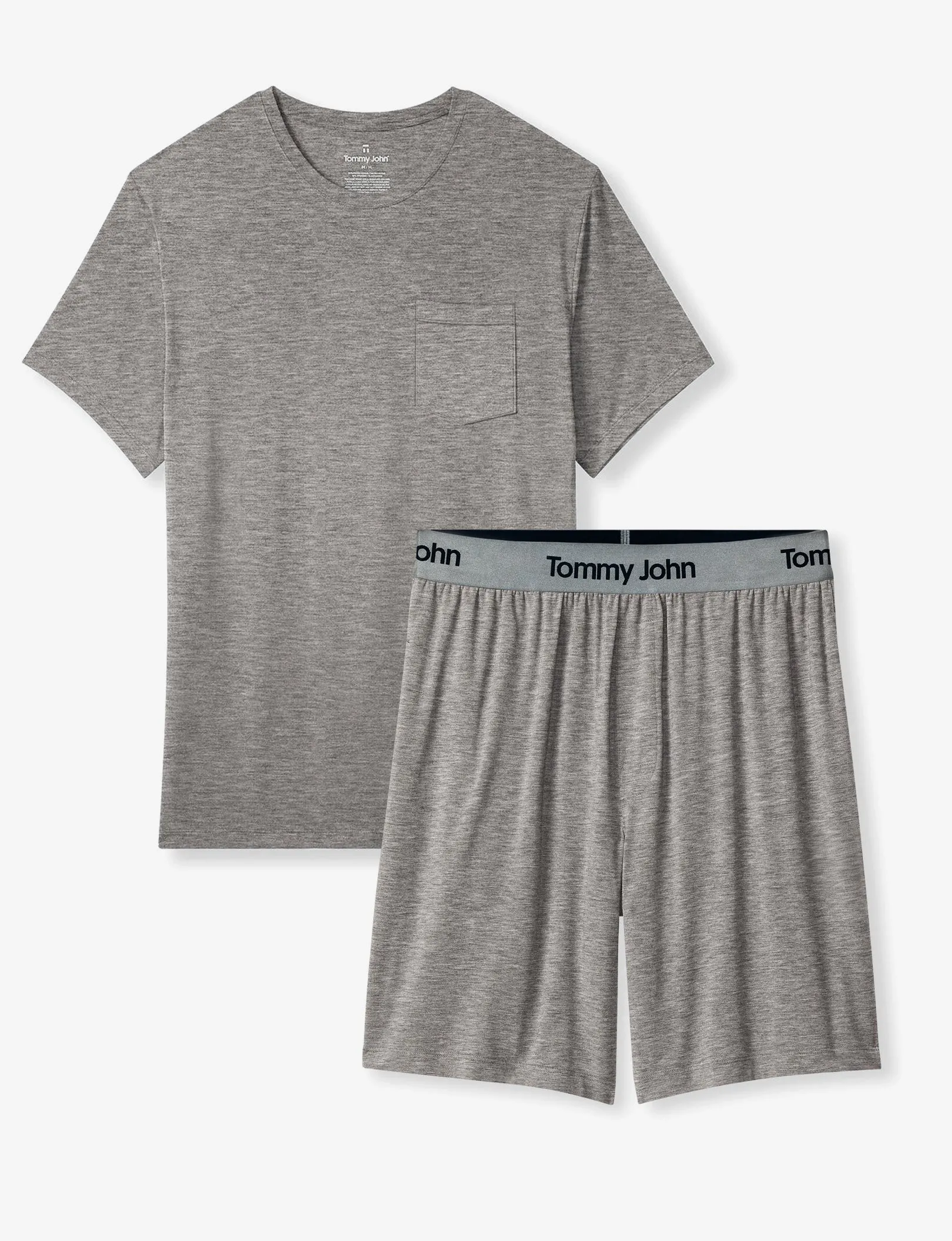 Second Skin Pajama Pocket Tee & Short Set