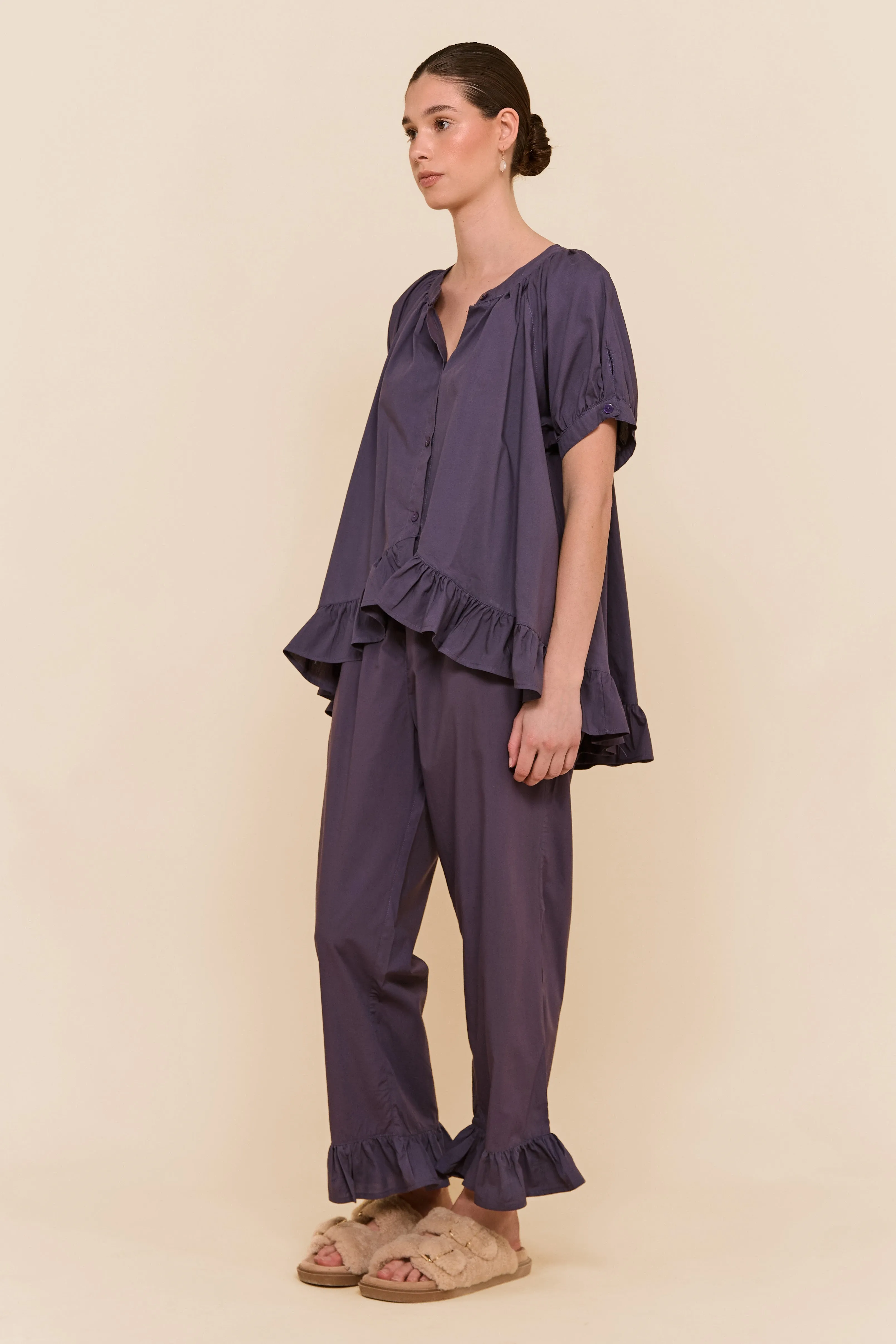 Sophie Sleep Set - Pants - Cotton Modal - Midnight Blue