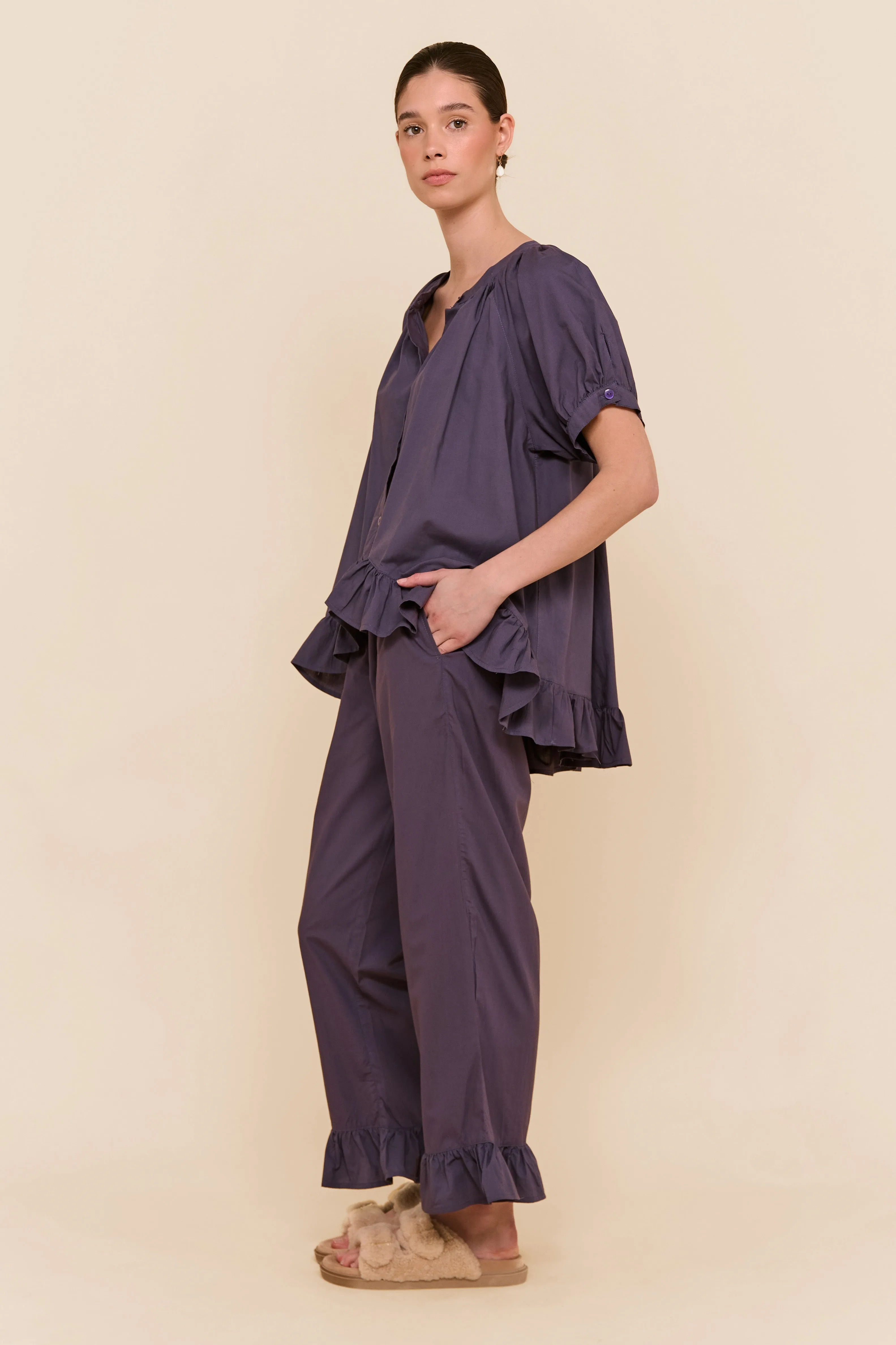 Sophie Sleep Set - Pants - Cotton Modal - Midnight Blue