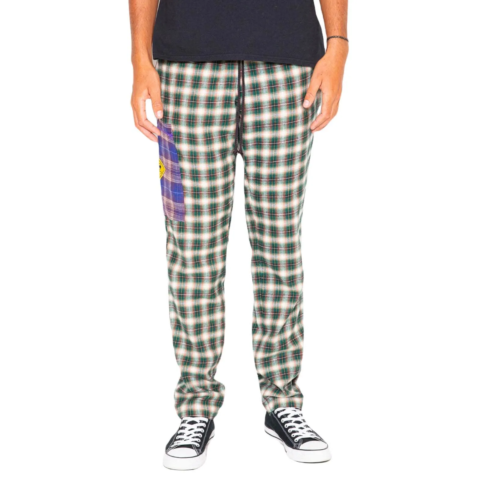 Stash Pant - Hunter Green Flannel