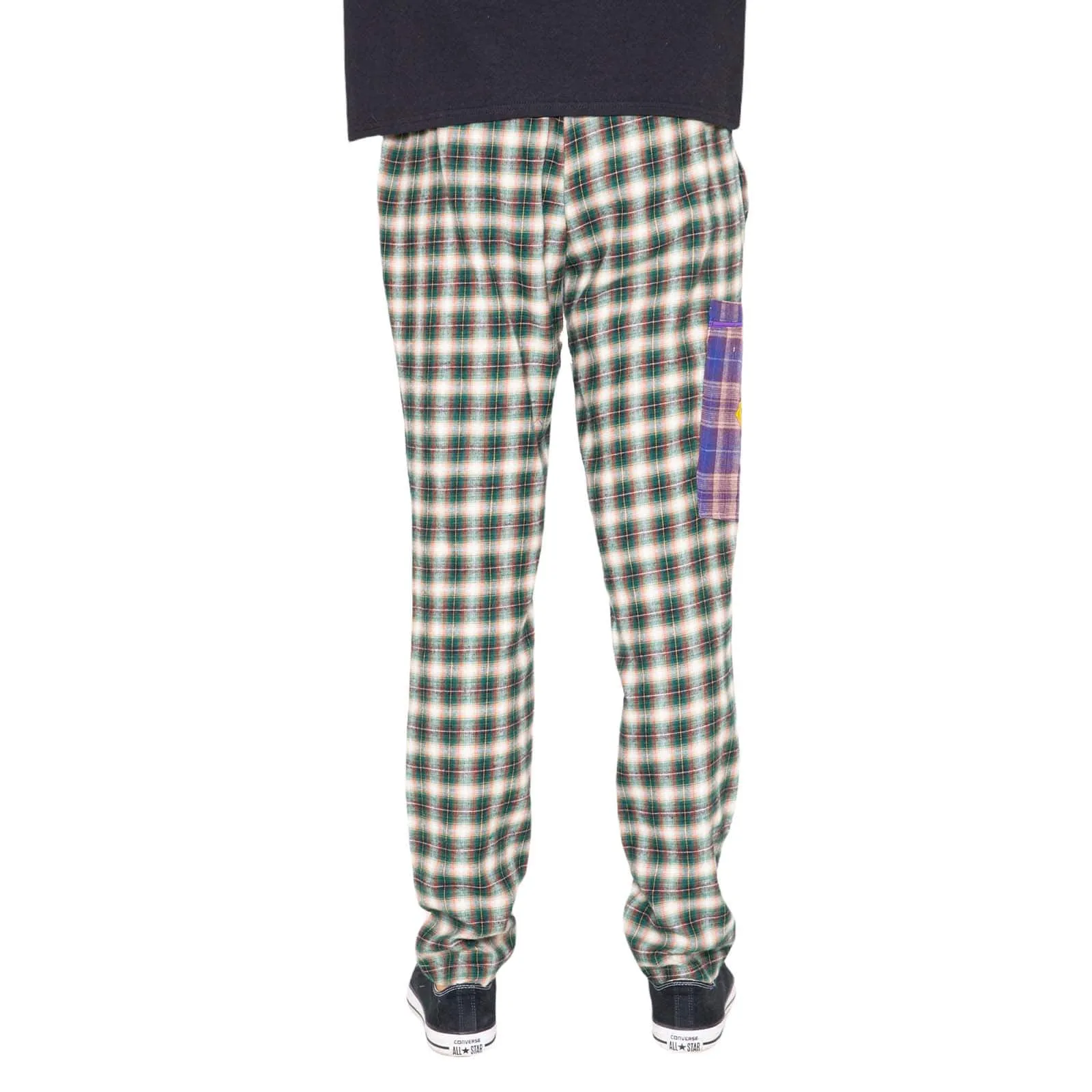 Stash Pant - Hunter Green Flannel