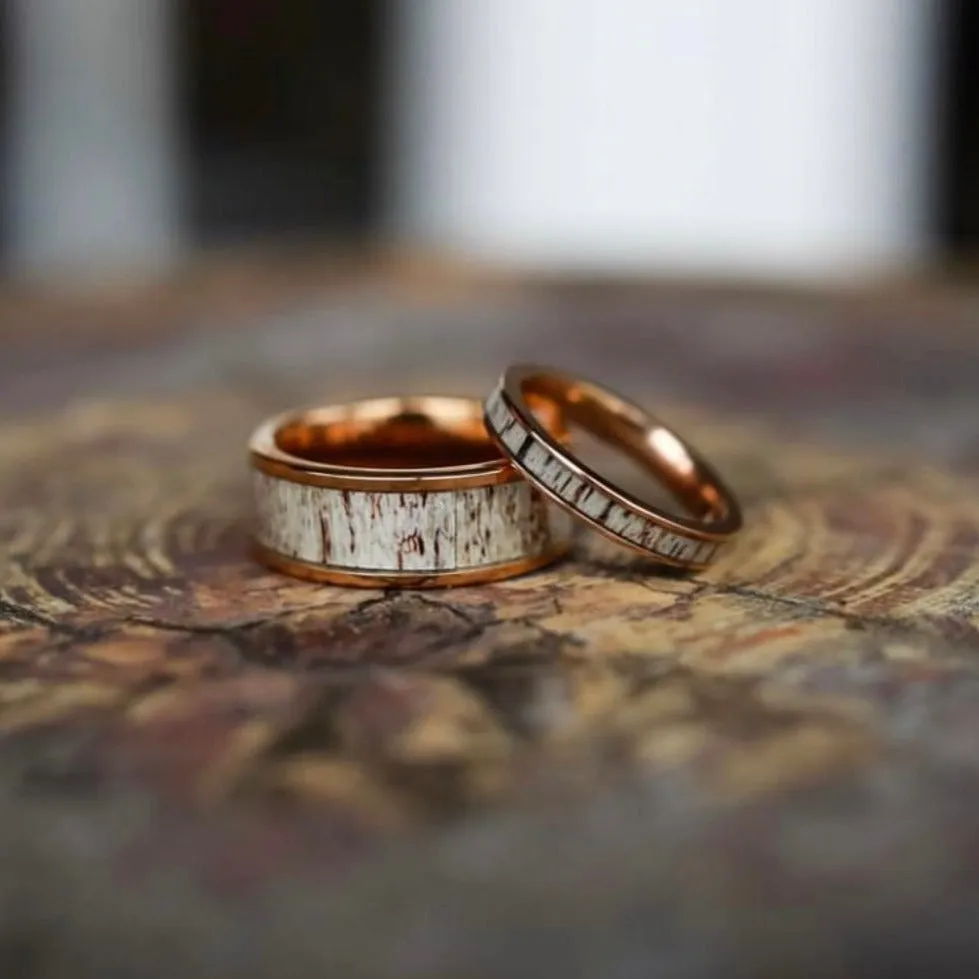 The Arches & Rose Gold Kenai Couples Set