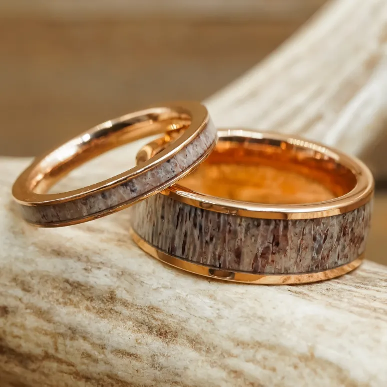 The Arches & Rose Gold Kenai Couples Set