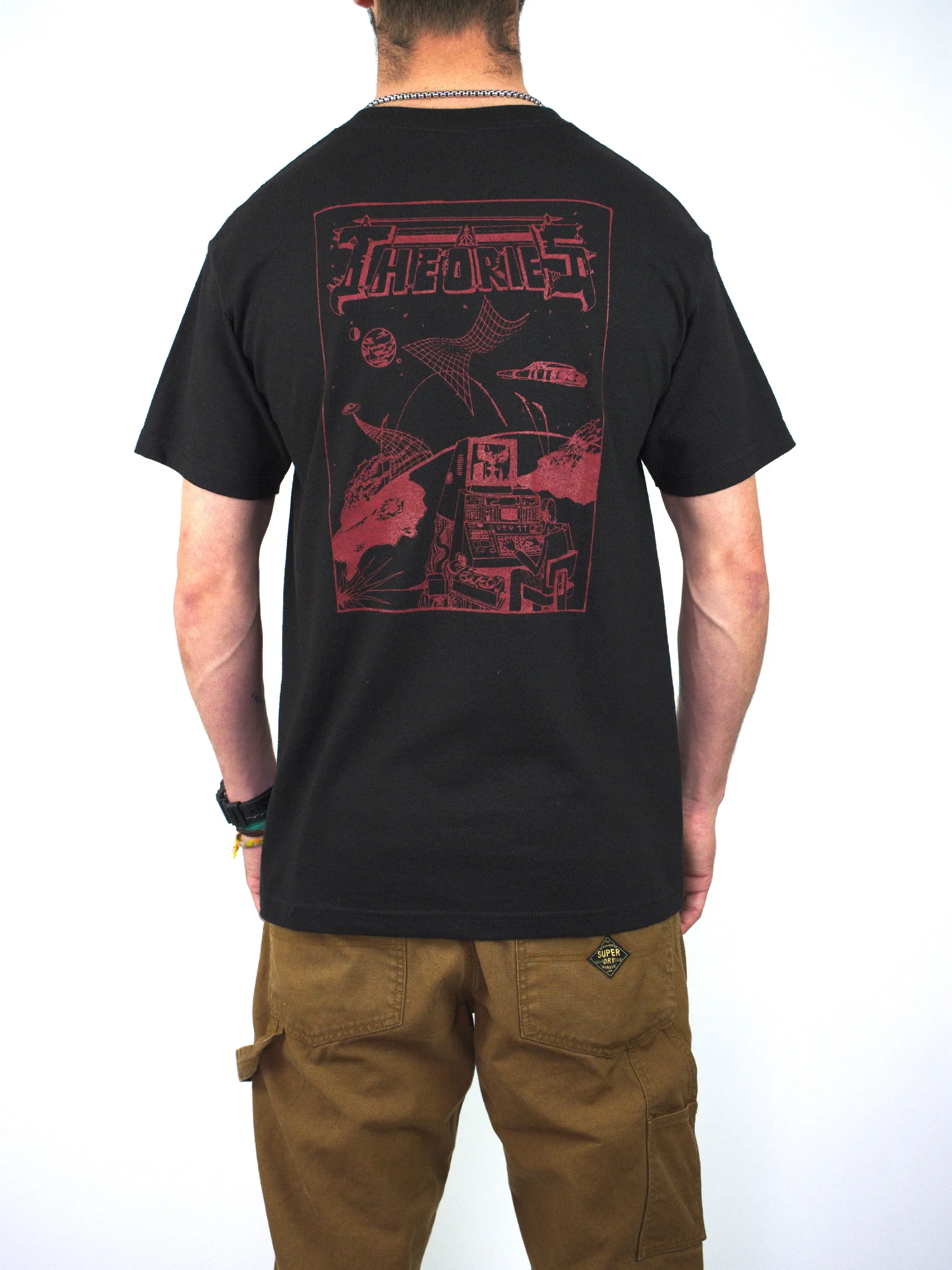 Theories Of Atlantis - Future Is Now Tee - Black / Red